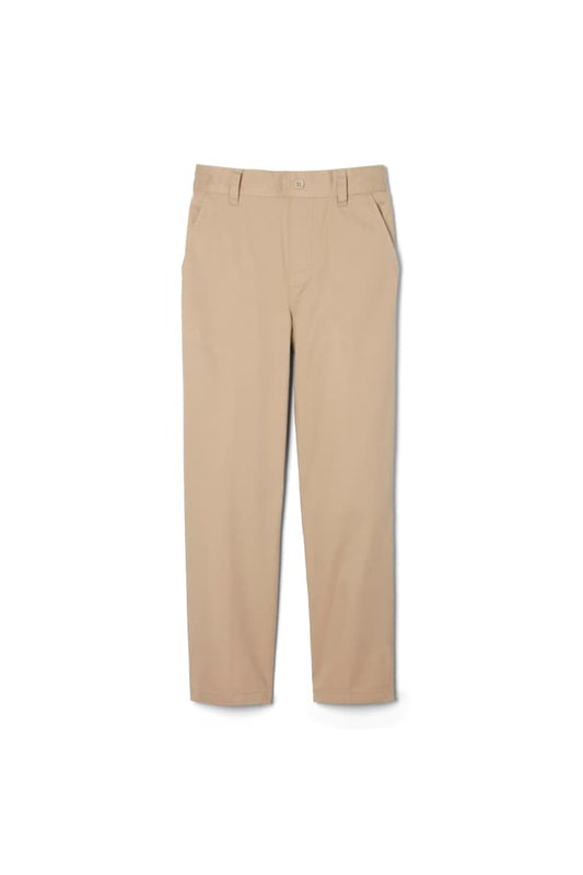 iPrep Academy Khaki Boys’ Pull-On Relaxed Fit Stretch Twill Pant