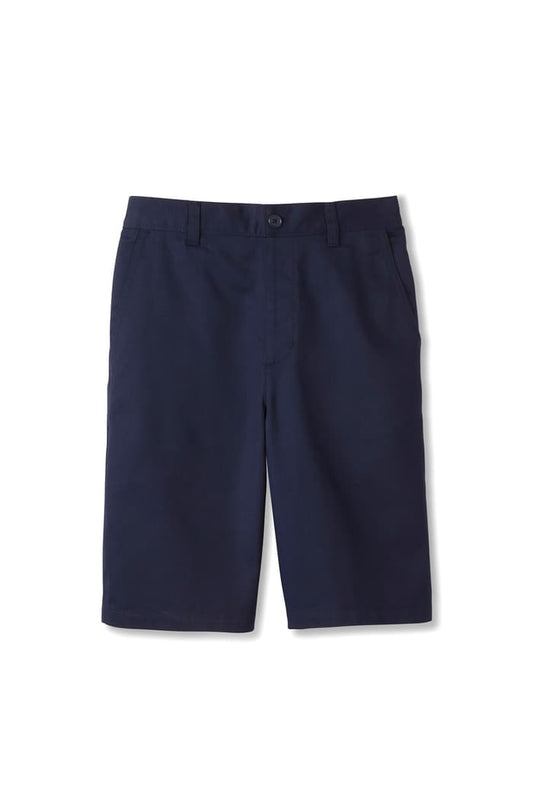 iPrep Academy Boys Navy Twill Shorts(Pull on)